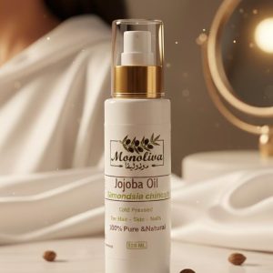 زيت جوجوبا اصلي معصور علي البارد 120 ملل